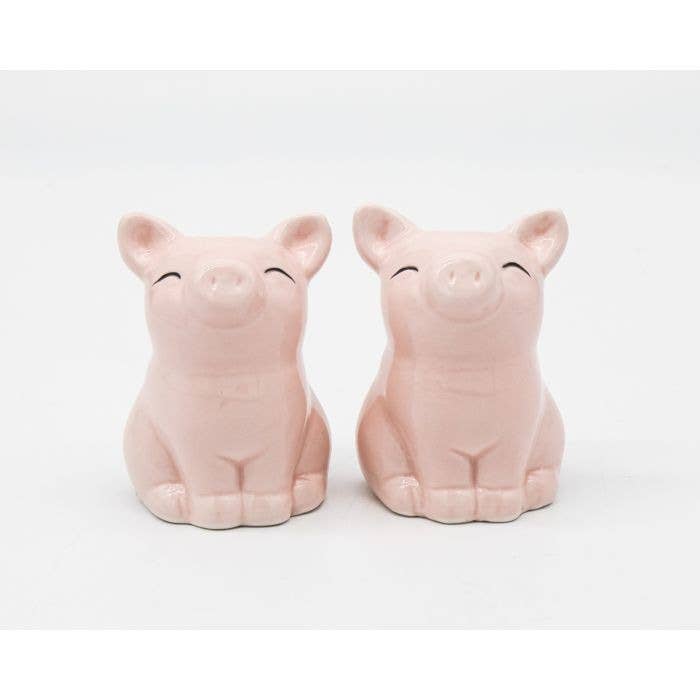 Lil Shakies Pink Pig Salt Pepp