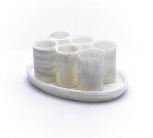 Onyx Stone Shot Glasses Set (6 Pack)