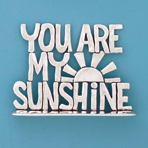 Large Sunshine Standing Word Plaque