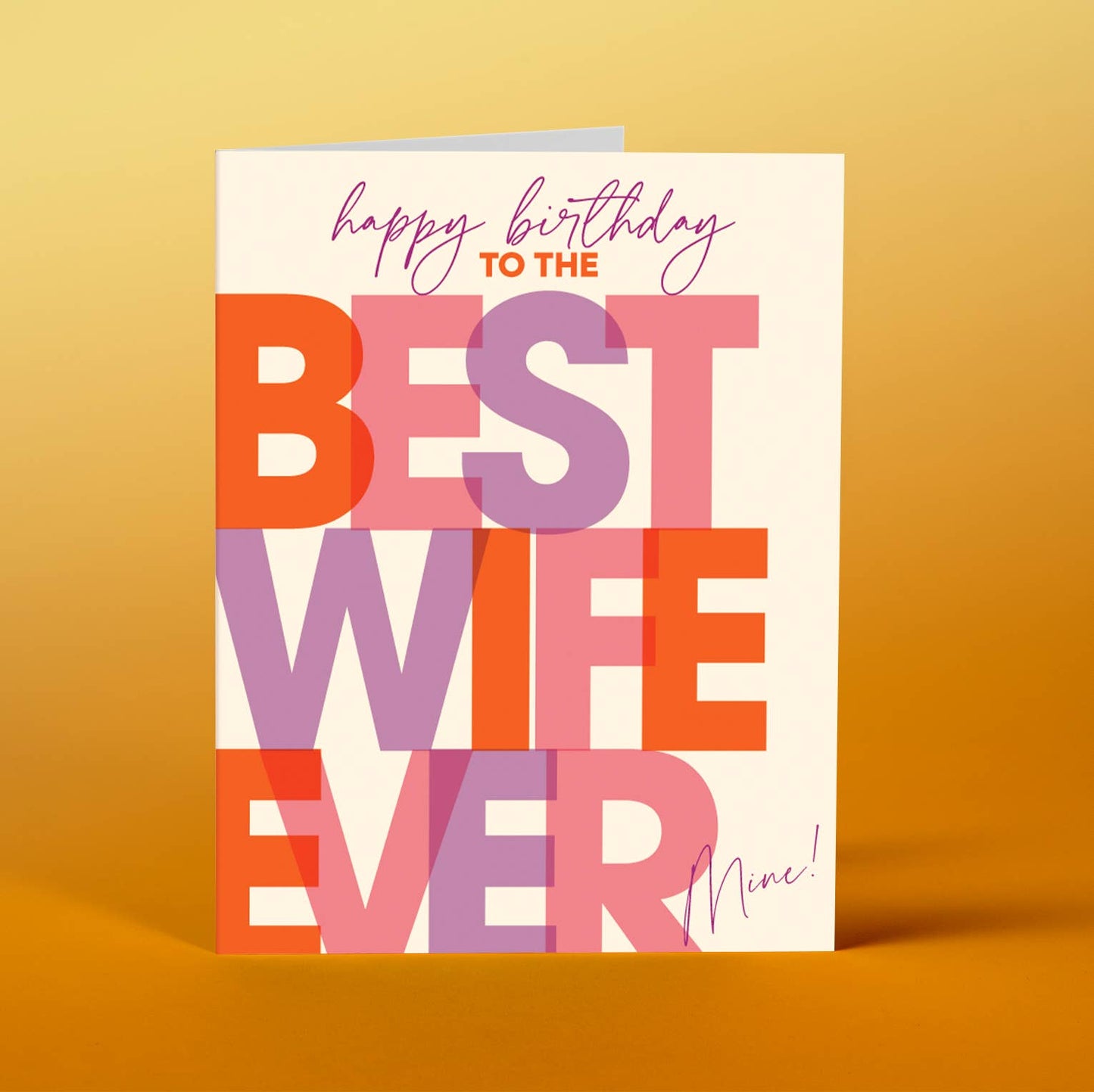 Best Wife Ever Card