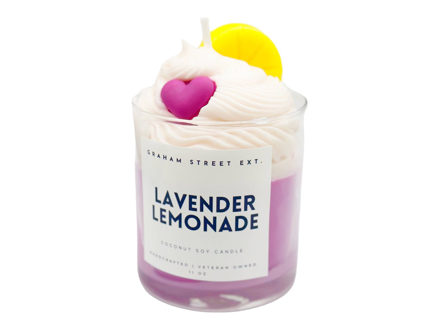 Lavender Lemonade Dessert Candle