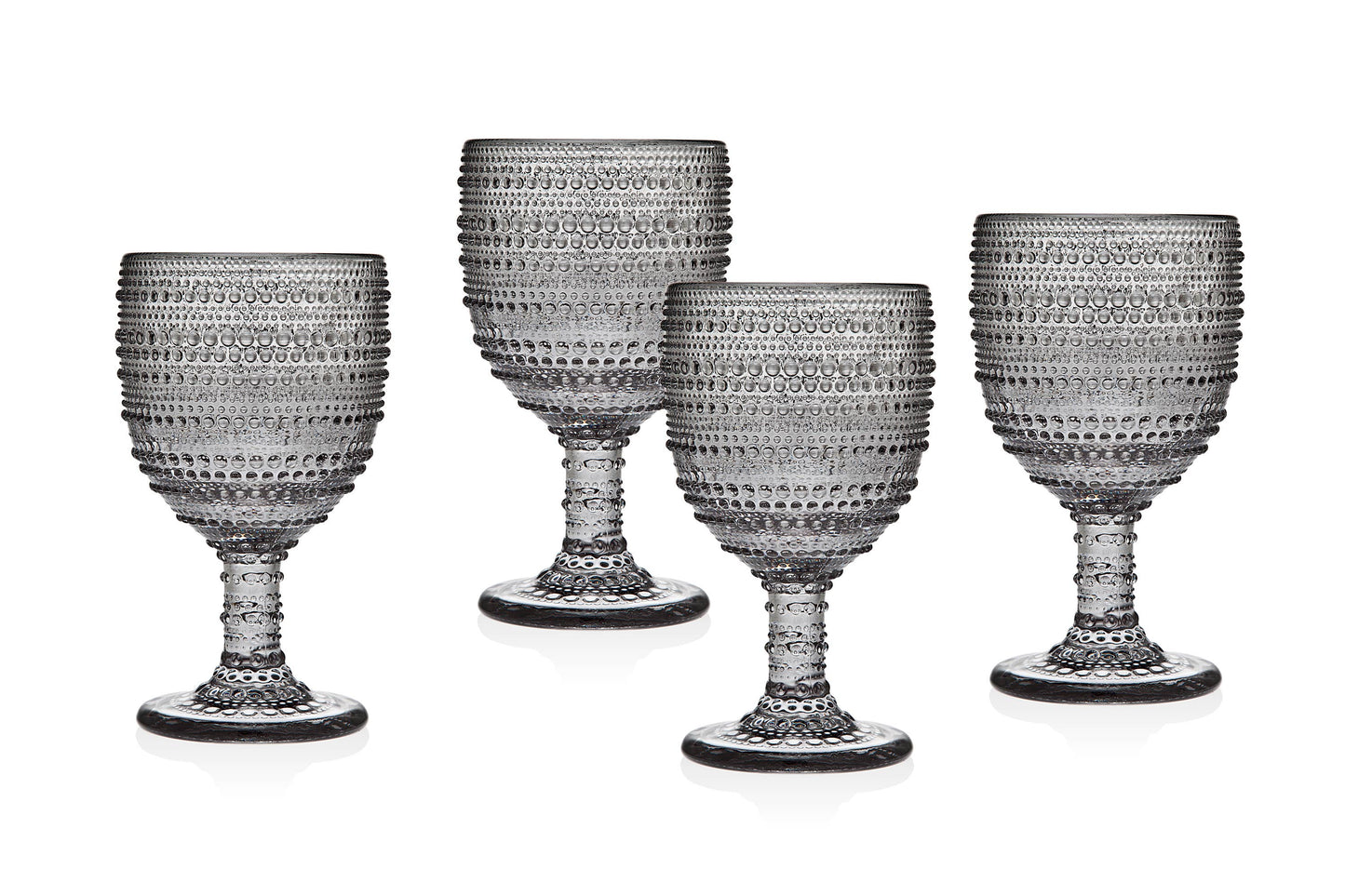 Lumina Smoke s/4 9oz Goblets