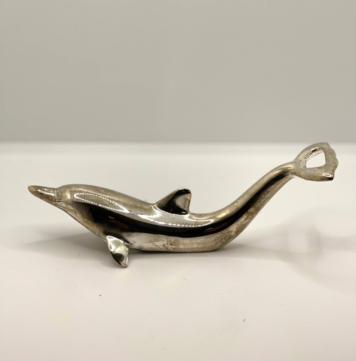 Silver Plated Bottle Opener - “Le dauphin”