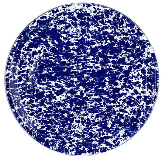 Cobalt Swirl Large Tray