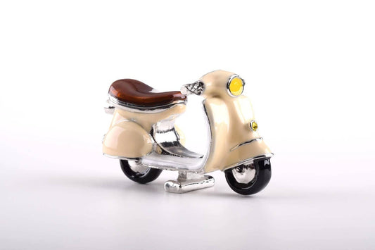 Beige Vespa Trinket Box