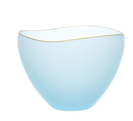 Saki - Bowl Blue Frosted, 3.7inch