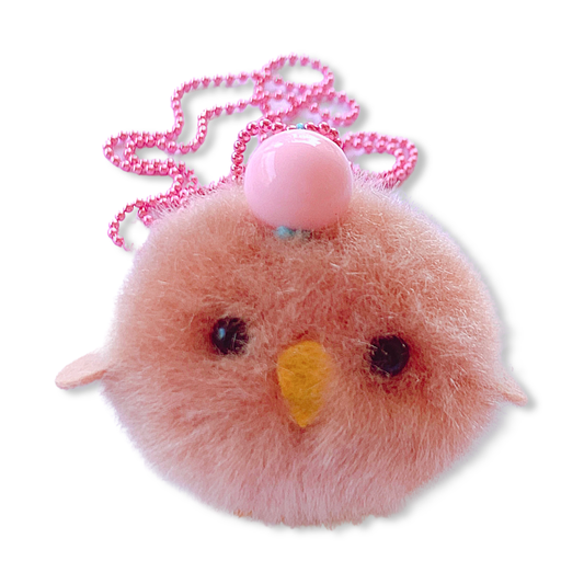 Ltd. Pop Cutie PomPom Bird Necklaces  - 6 pcs. Wholesale