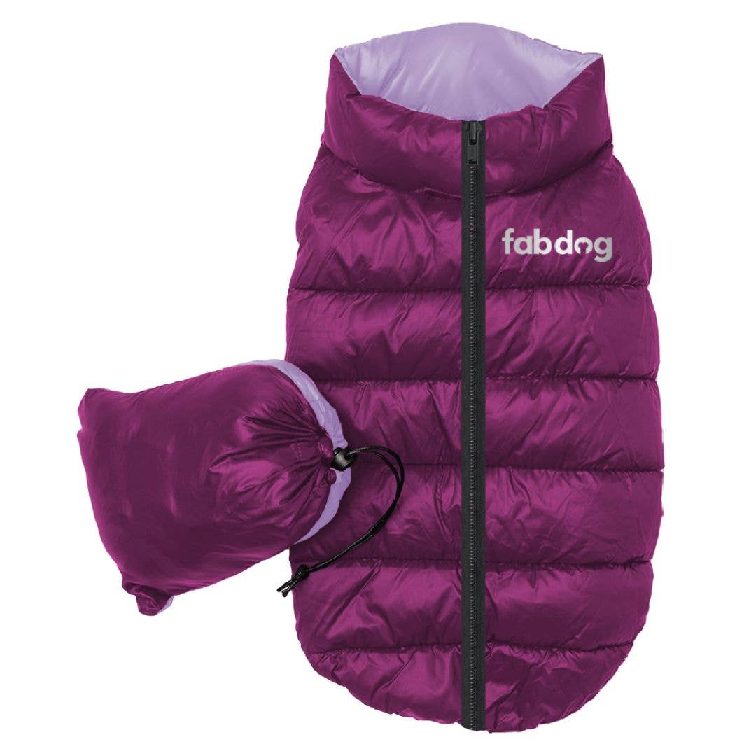 Pack N' Go Reversible Puffer Purple Combo