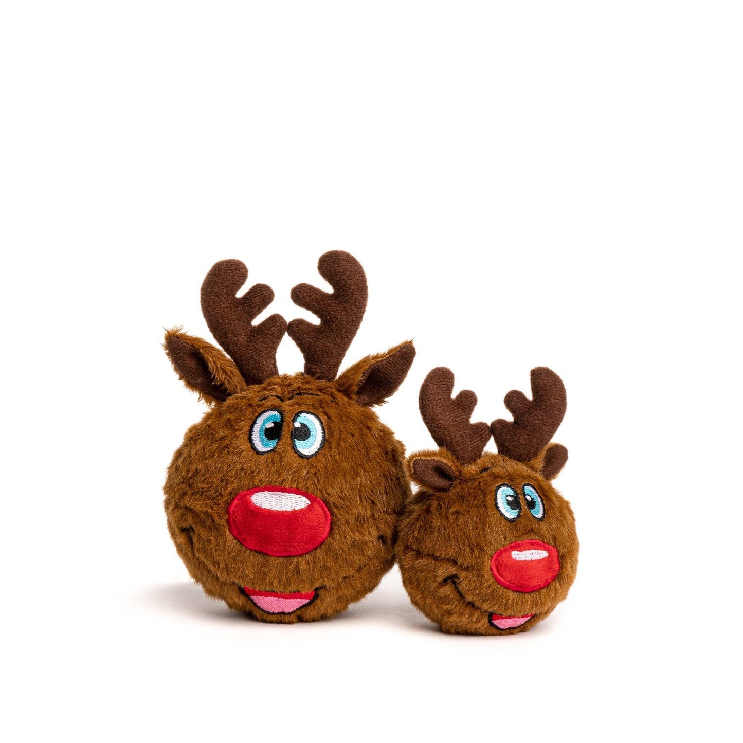 Christmas Reindeer faball Dog Toy: Small