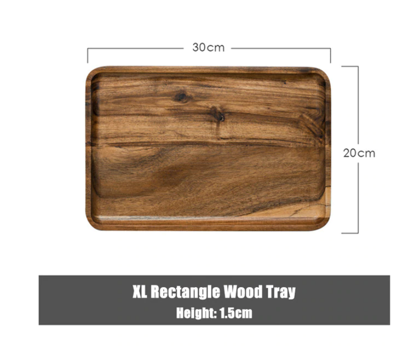 Acacia Wood Serving Tray