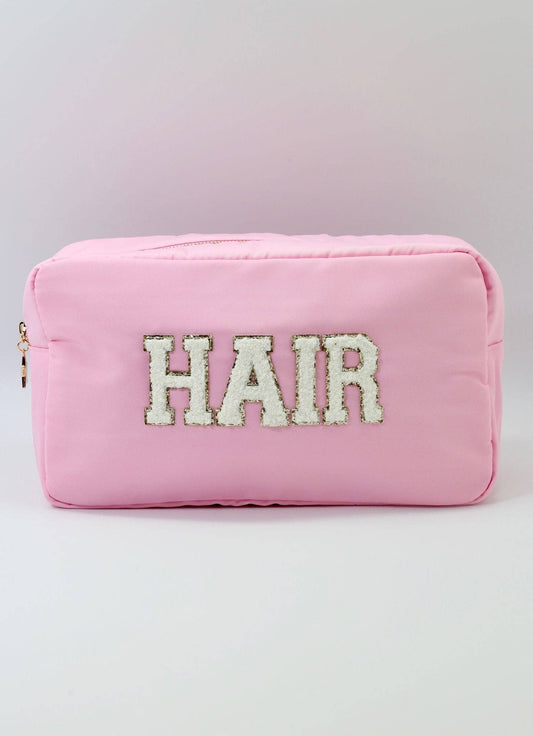 Haley Hair Pouch LIGHT PINK