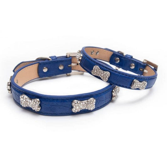 Bling Collar Colbalt