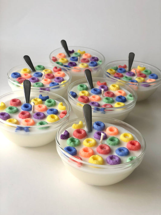 Fruit Loops Candle - Small Bowl