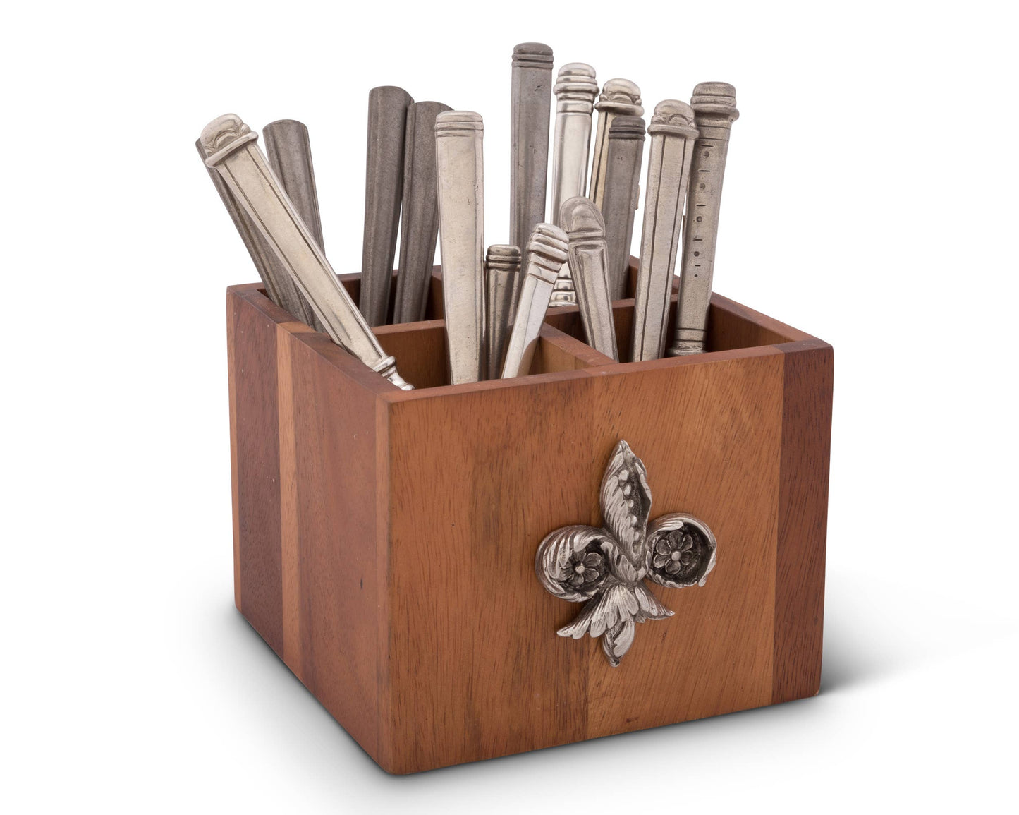 Fleur De Lis Flatware Caddy