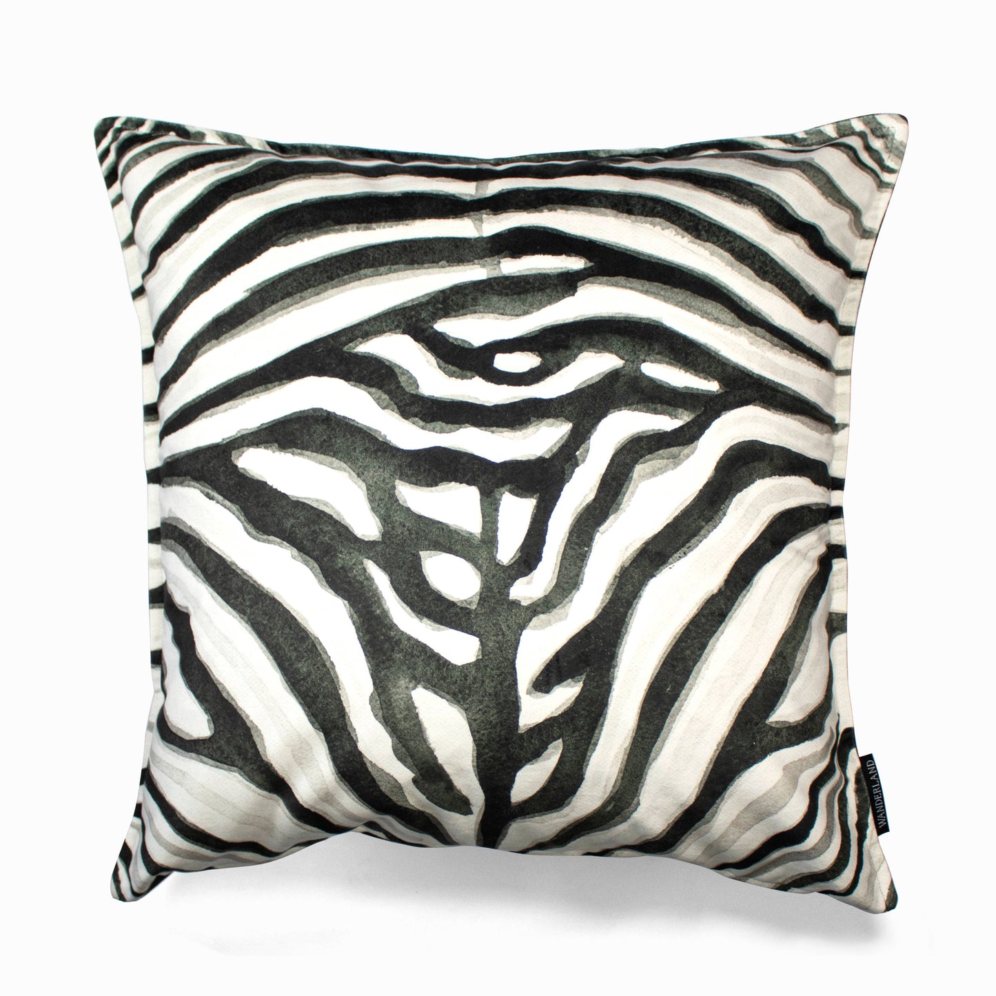 Wanderland Velvet Pillow Aurem Zebra