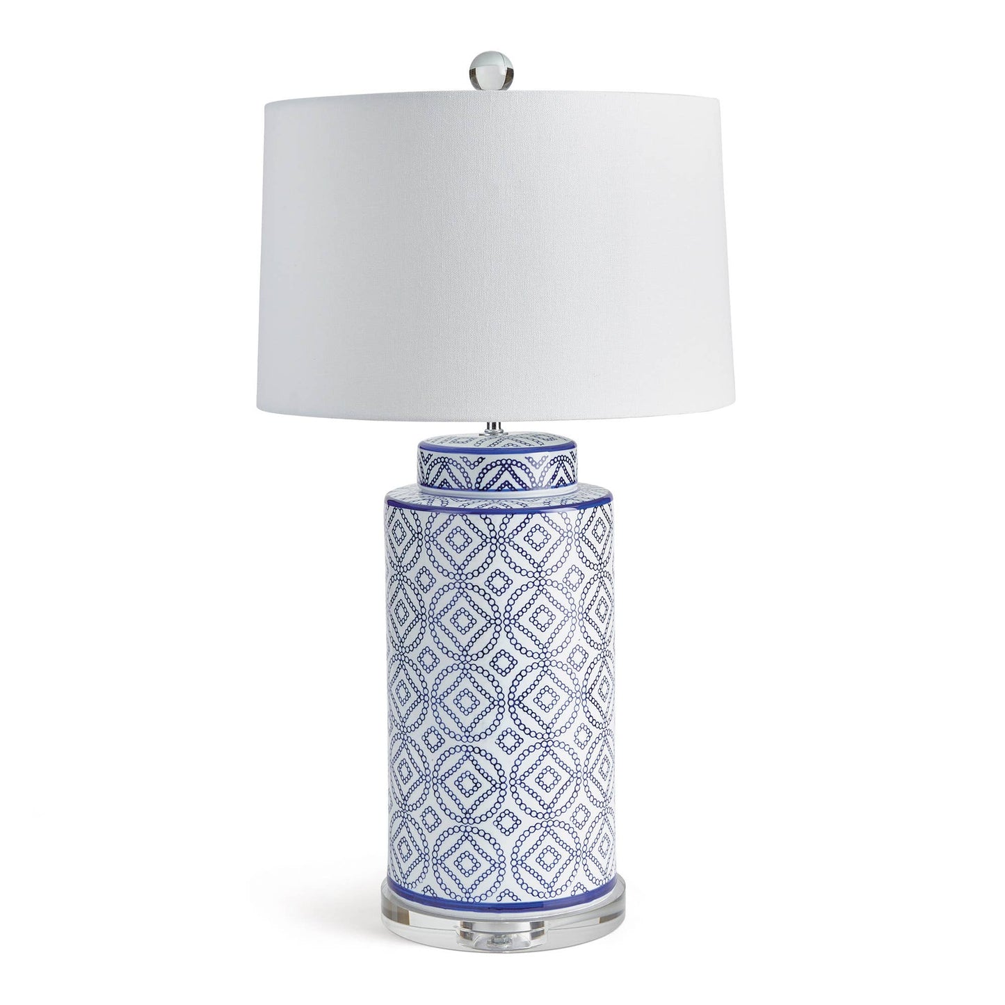 Diamond Fretwork Lamp