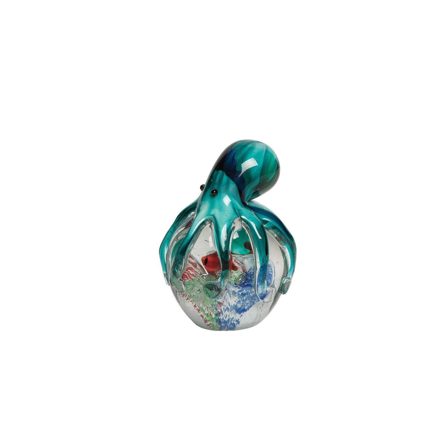 Glass Octopus On Ball Fig