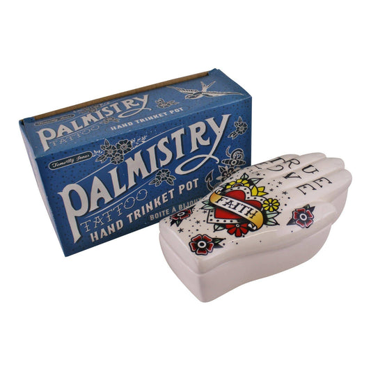 Palmistry Trinket Box, Faith Design