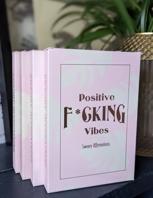 Sweary Affirmations Cards