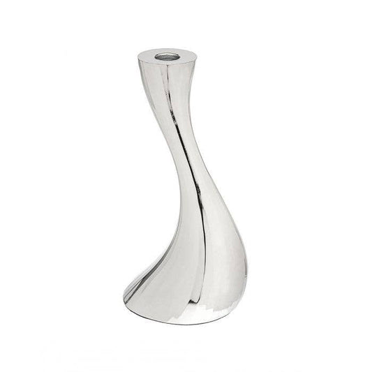 Swan Candle Holder 16- Nickel