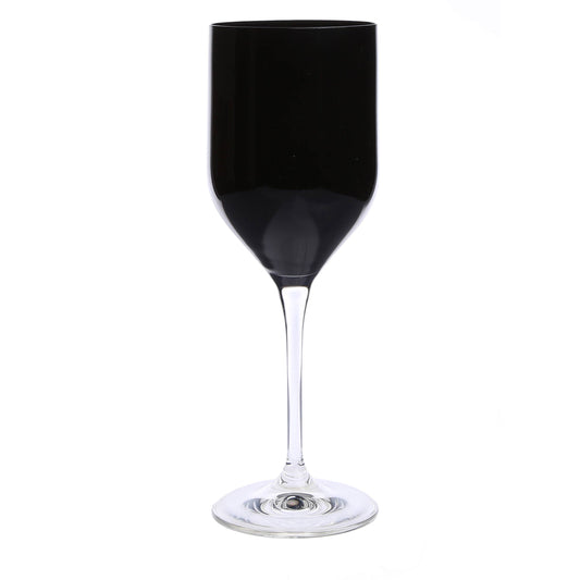 Black Footed Water Glasses