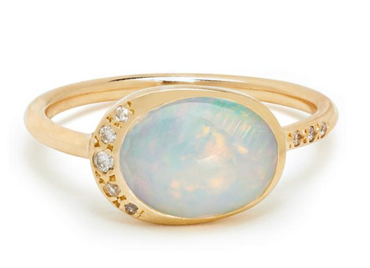 Alice Ring with Opal by Scosha