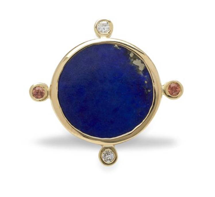 Lapis Cocktail Ring