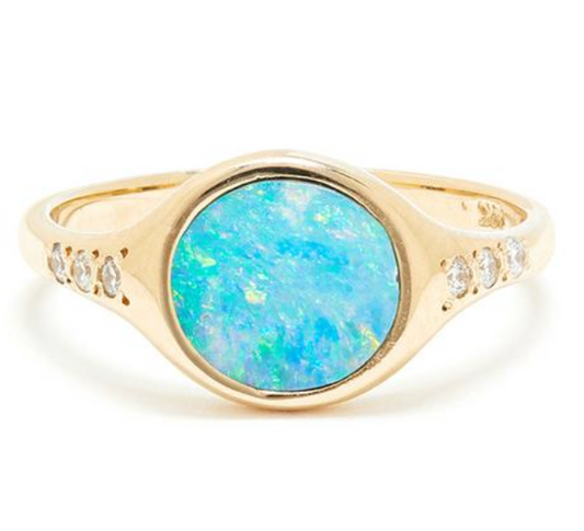 Opal Signature Ring by Scosha