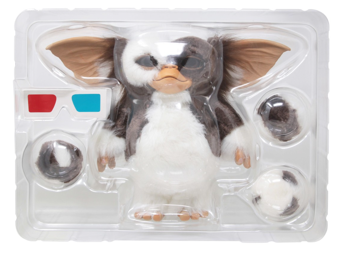 MEDICOM VCD GREMLINS PROP SIZE GIZMO 3D GLASSES VER. FIGURE (WHITE)