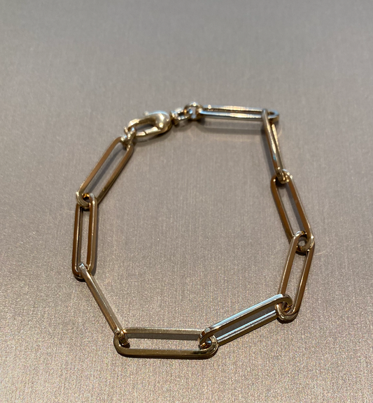 Ball Pin Paperclip Bracelet