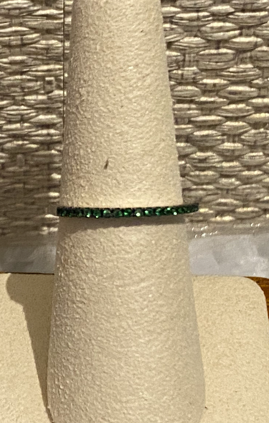 Emerald Eternity Band