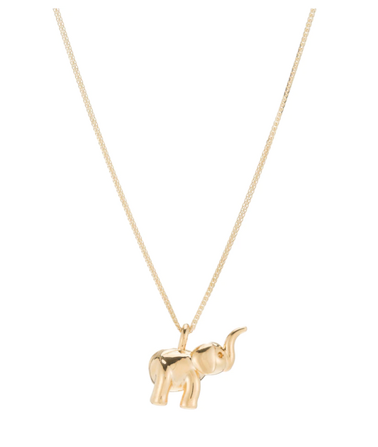 Helium Menagerie Necklace - Elephant