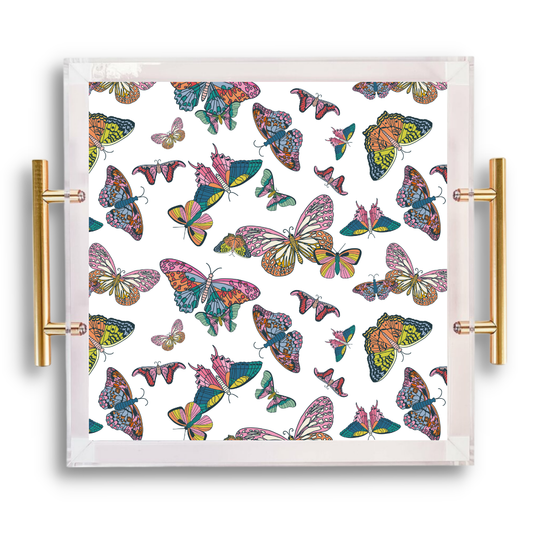 Butterfly Kisses Large Tray