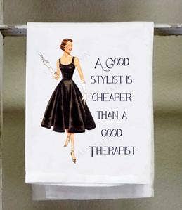 Sassy Girl, a Good Stylist Dish Towel