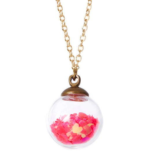 Love Potion Crystal Ball Necklace