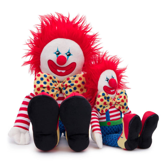 Happy Clown Floppy Dog Toy: Small