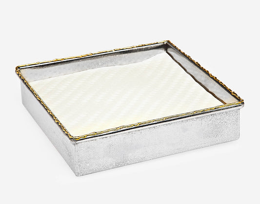 GOLDEN FROST SQUARE NAPKIN HOLDER