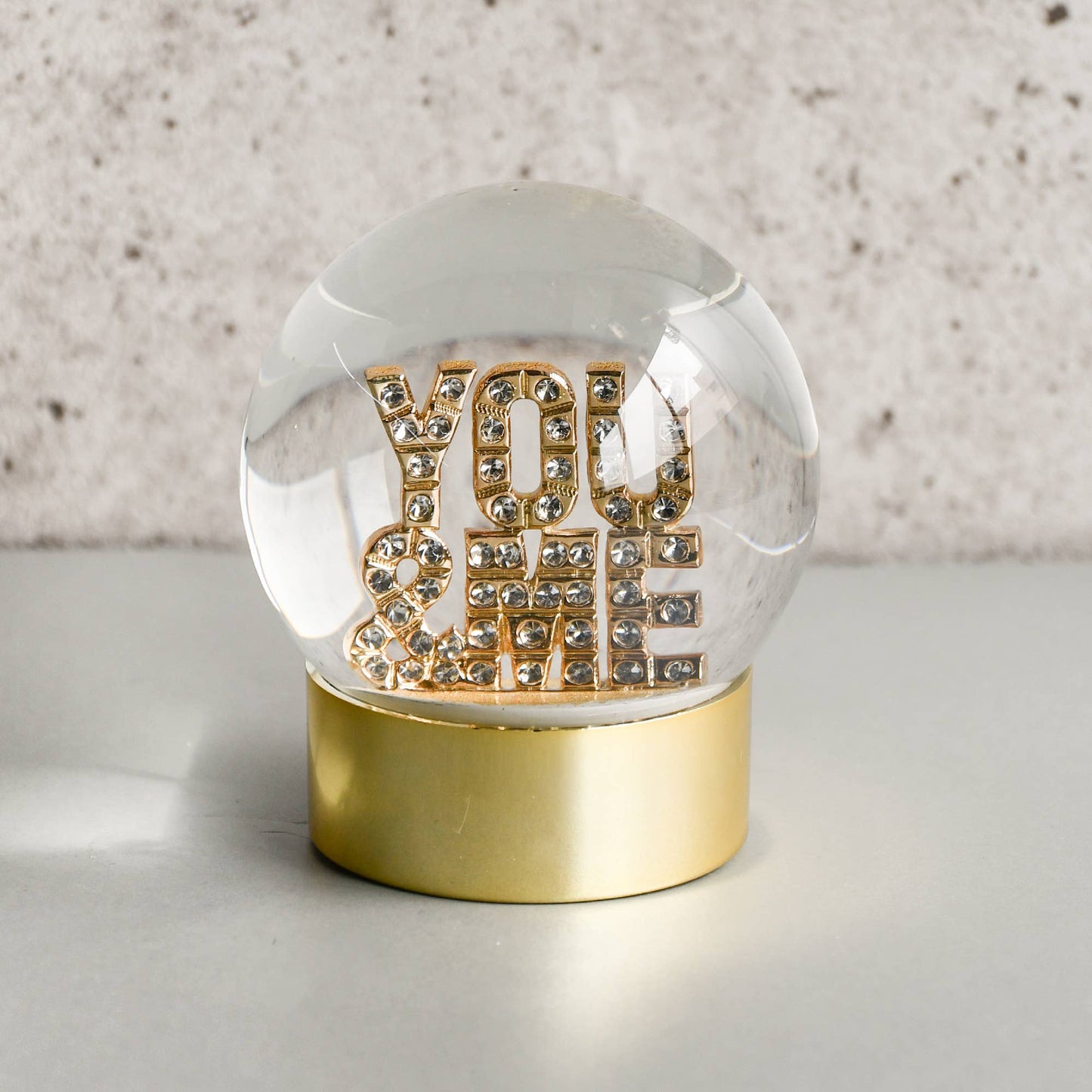 You & Me Snow Globe