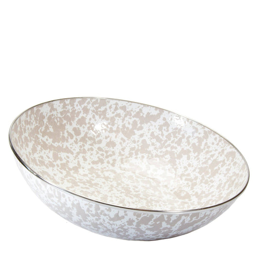 Taupe Swirl Catering Bowl