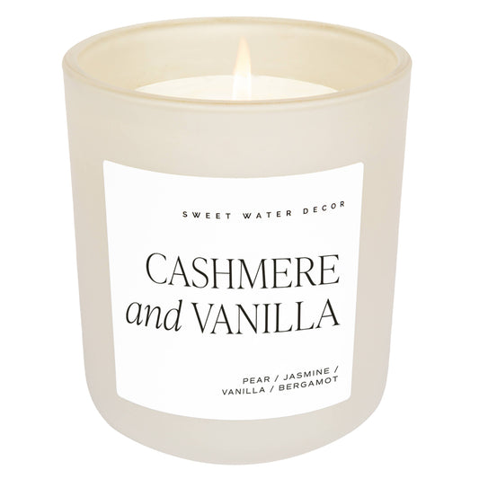 Cashmere & Vanilla Candle