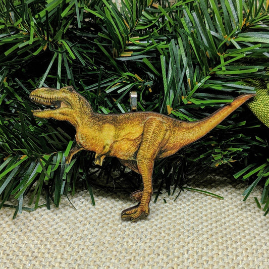 T Rex Christmas Ornament - Dinosaur Ornament