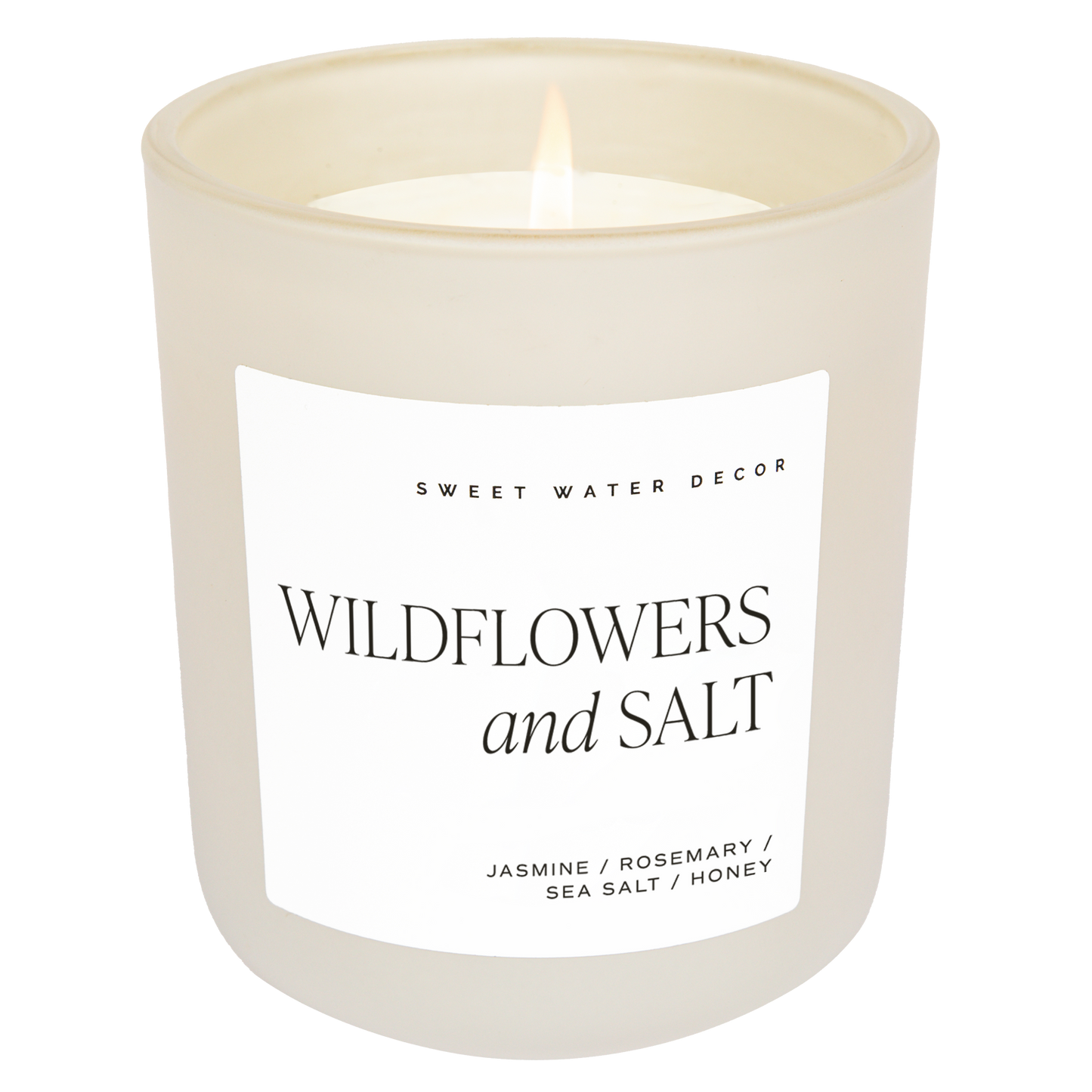 Wildflowers & Salt Candle