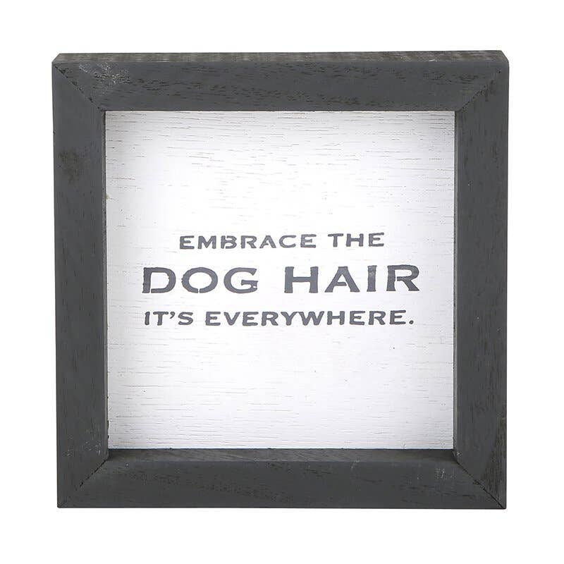 Santa Barbara Design Studio by Creative Brands - F2F Dog Hair 6 X 6 Framed