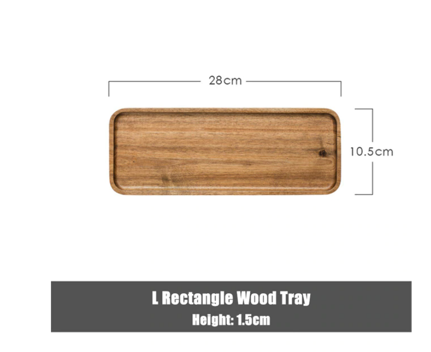 Acacia Wood Serving Tray