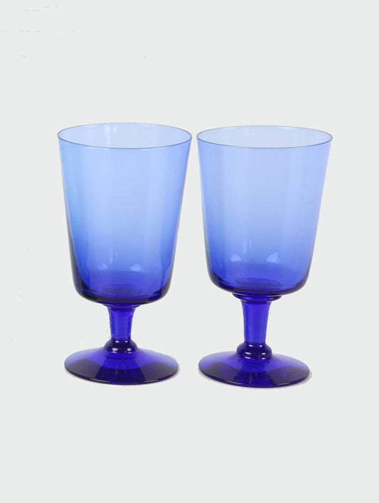 Lennart Rósen wine glasses - Blue