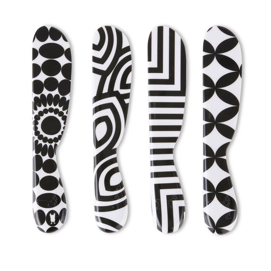 Black and White Spreader Set