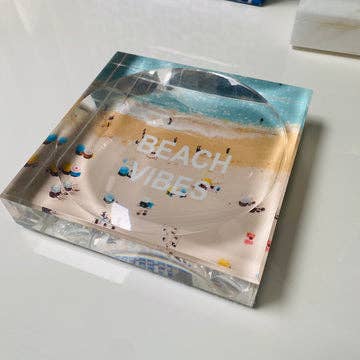 Beach Vibes Acrylic Candy Dish Catchall