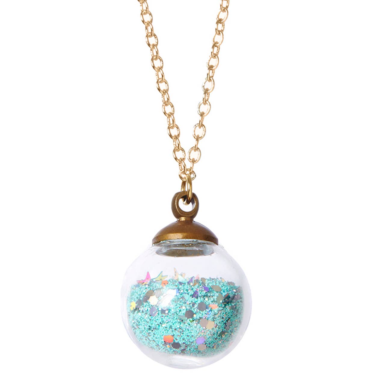 Sweet Dreams Crystal Ball Necklace