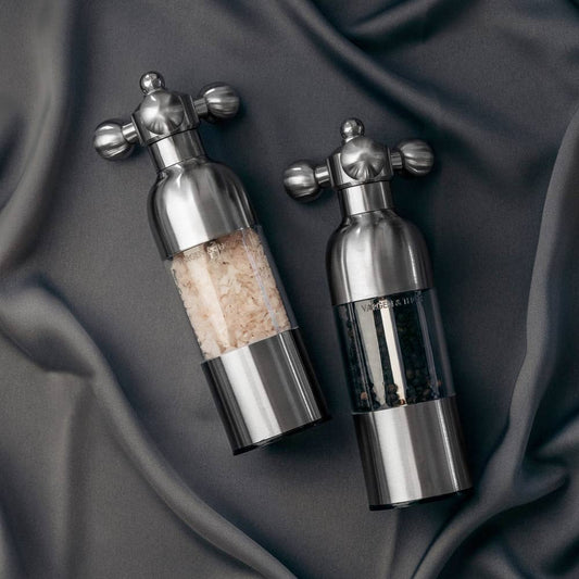 AXIA, Salt and pepper mill (Brushed Steel)