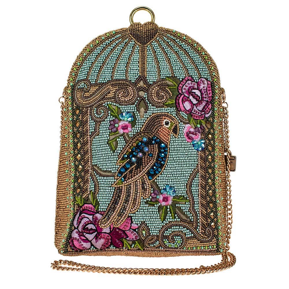 Pretty Parrot Crossbody Handbag